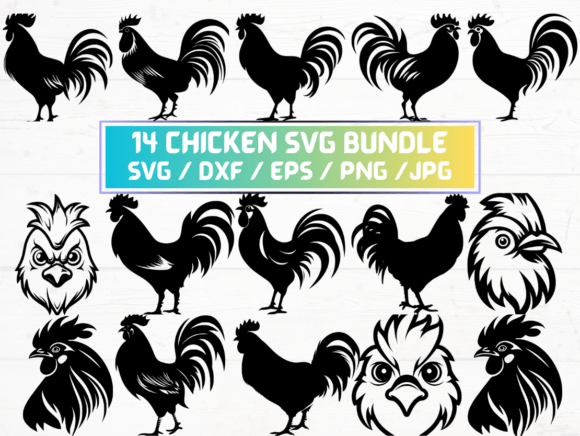 14 Chicken SVG: A Versatile Digital Asset for Modern Designers