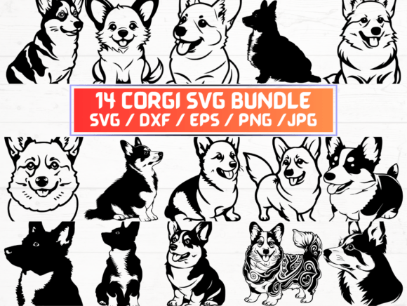 14 Corgi SVG: A Digital Asset for Designers and Creators