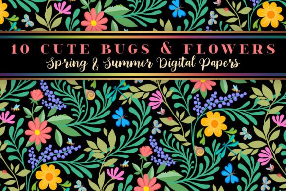 Bugs Flowers Spring Summer Wallpapers