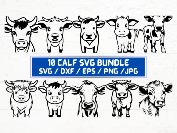Calf SVG File: A Versatile Digital Asset for Designers and Creators