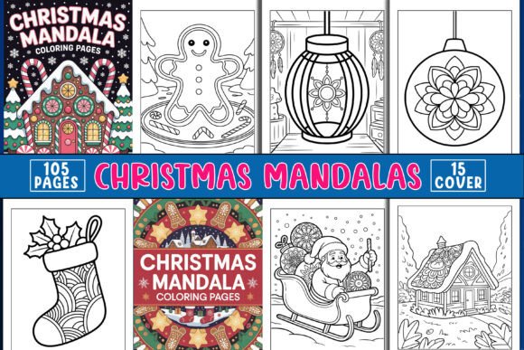 Christmas Mandala Coloring Pages: A Festive Way to Unwind and Create