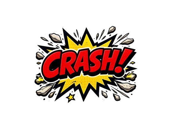 CRASH Comic Effect - PNG Transparent