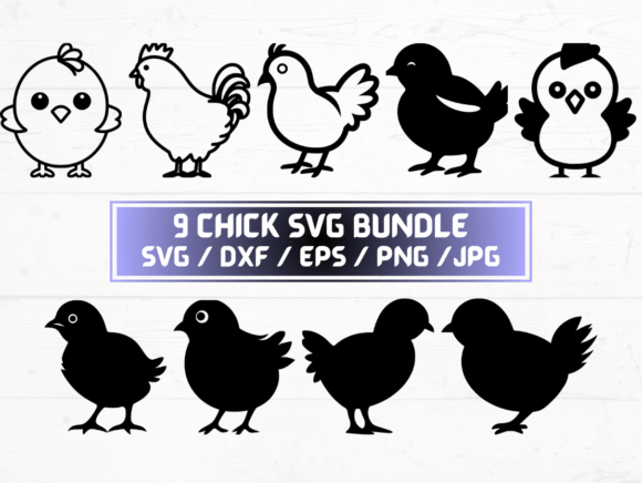 Everything You Need to Know About Chick SVG, DXF, EPS, JPG, and PNG Files for Instant Digital Downloads