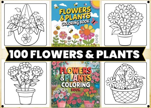 Flowers Plants Coloring Book Pages – A Comprehensive Guide for KDP Creators and Designers