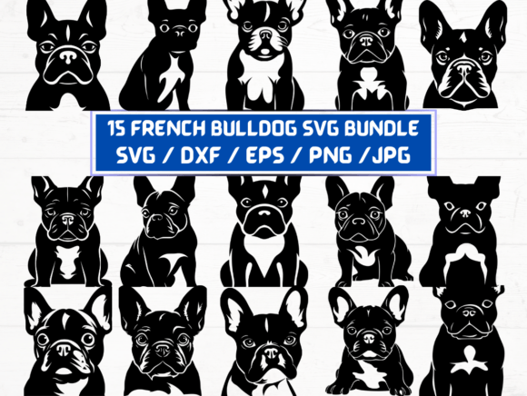 French Bulldog Svg File