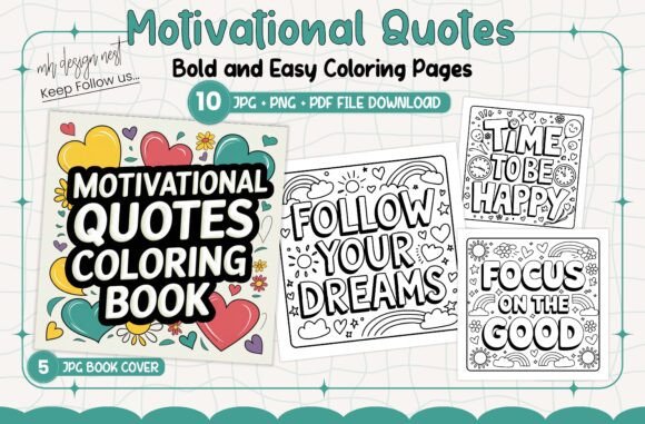 Motivational Quotes Coloring Pages: A Creative Tool for Mindfulness and Productivity
