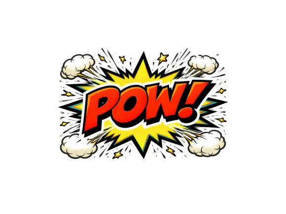 POW Comic Effect - PNG Transparent