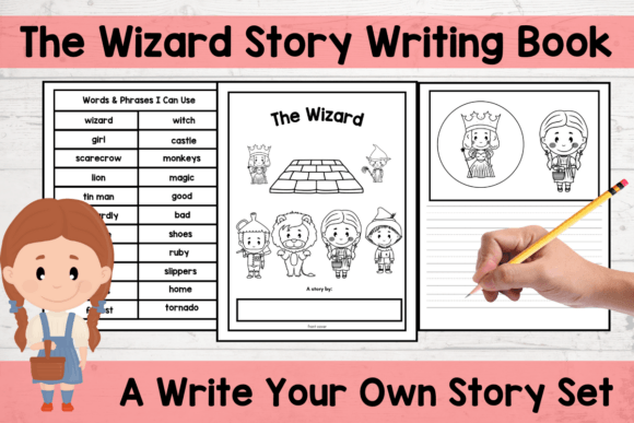 The Wizard Story Writing PDF PNG KDP